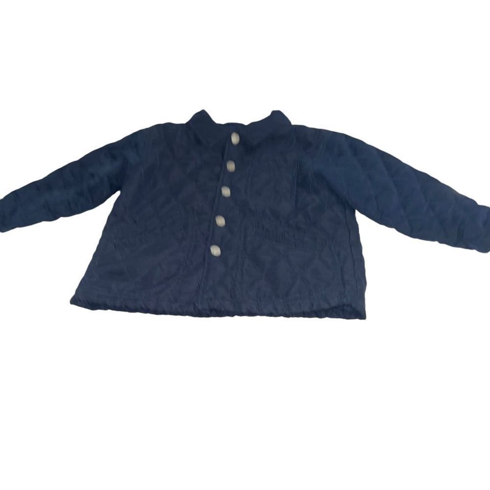 Kenneth Cole Reaction Navy‎ Quilted Coat - Size 4T